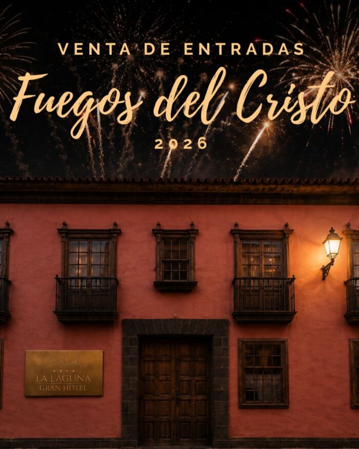 Fuegos del Cristo 2026 desde La Laguna Gran Hotel