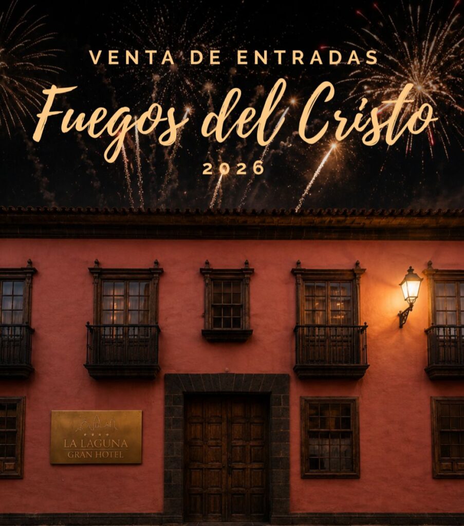 Fuegos del Cristo 2026 desde La Laguna Gran Hotel